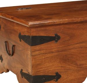 vidaXL Stolik kawowy, akacja stylizowana na sheesham, 110 x 55 x 35 cm 6