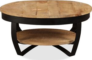 vidaXL Stolik kawowy, surowe drewno mango, 65 x 32 cm 7