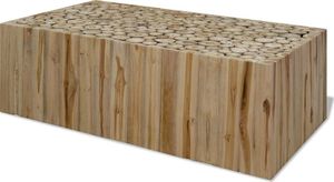 vidaXL Stolik kawowy z drewna tekowego, 90 x 50 x 35 cm 1