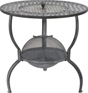 vidaXL Grill ogrodowy węglowy ruszt 23.5 cm (45440) 2