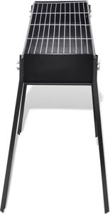 vidaXL 40713 Grill ogrodowy węglowy 75 cm x 28 cm 3