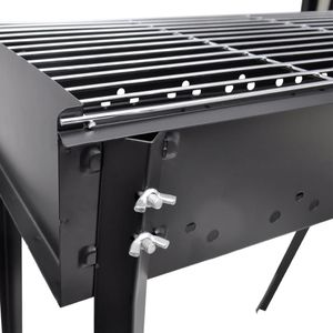 vidaXL 40713 Grill ogrodowy węglowy 75 cm x 28 cm 4
