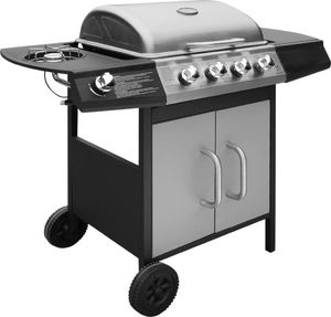 vidaXL 273790 Grill ogrodowy gazowy 9.7 kW 48.5 cm x 37.5 cm 3