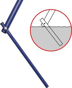 Huśtawka vidaXL Jednoosobowa huśtawka, pomarańczowa (91361) 7