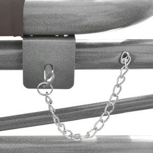 vidaXL altana ogrodowa z huśtawką, kolor kawowy (43240) 7