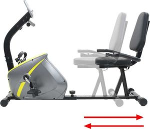 Rower stacjonarny vidaXL 91443 magnetyczny 7