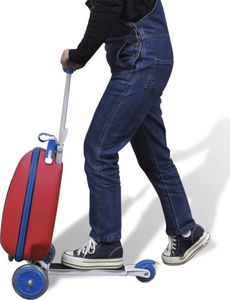 Hulajnoga vidaXL Czerwona (90663) 2