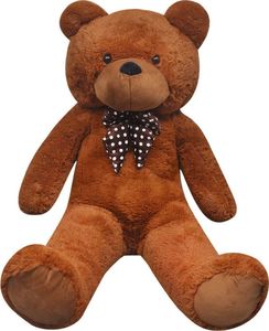 vidaXL Miękki, pluszowy, brązowy miś XXL 175 cm 3