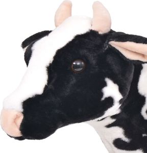 vidaXL Pluszowa krowa, stojąca, czarno-biała, XXL 3