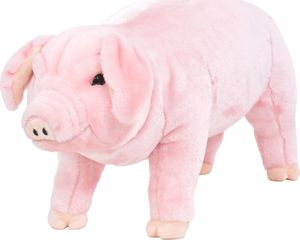 vidaXL Pluszowa świnka, stojąca, różowa, XXL 1