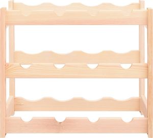 vidaXL Stojak na 12 butelek wina, drewno sosnowe (286191) - 286191 2