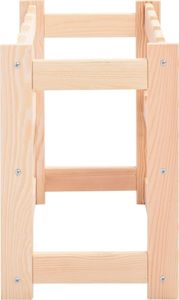 vidaXL Stojak na 12 butelek wina, drewno sosnowe (286191) - 286191 3