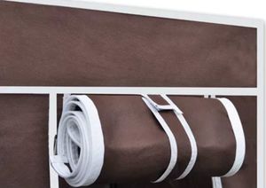 vidaXL Szafy materiałowe, 2 szt., brązowe 4