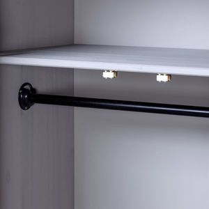 vidaXL Szafa, szara, 80 x 50 x 171,5 cm, lita sosna, seria Panama 2