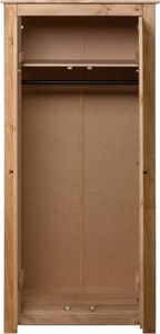 vidaXL Szafa, 80 x 50 x 171,5 cm, lita sosna, seria Panama 5