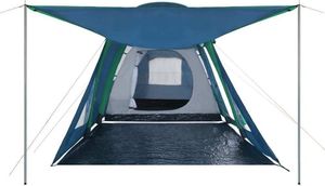 Namiot turystyczny vidaXL Namiot kempingowy, dmuchany stelaż, 500x220x180 cm, zielony (91580) - 91580 6