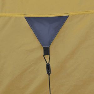Namiot turystyczny vidaXL 91017 Żółty 3