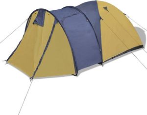 Namiot turystyczny vidaXL 91017 Żółty 6