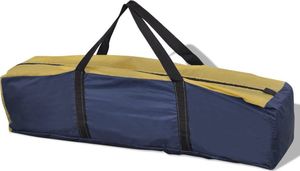 Namiot turystyczny vidaXL 91017 Żółty 8