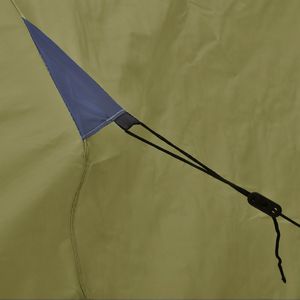 Namiot turystyczny vidaXL 3 osobowy zielony (91013) 3