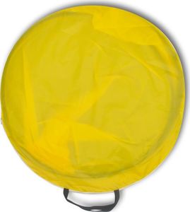 vidaXL Składany namiot plażowy wodoodporny żółto-niebieski 2