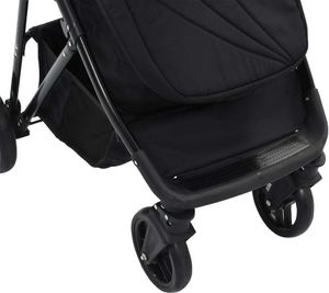 Wózek vidaXL Wózek 2w1 (gondola i spacerówka) czerwony stal 8