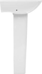 Umywalka vidaXL Umywalka z postumentem, ceramiczna, biała, 580x470x200mm (143003) 4