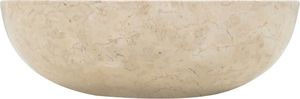 Umywalka vidaXL Umywalka, 40 x 12 cm, marmurowa, kremowa 5