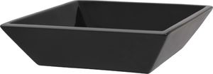 Umywalka vidaXL Umywalka ceramiczna, kwadratowa, 41,5 x 41,5 x 12 cm, czarna 4