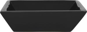 Umywalka vidaXL Umywalka ceramiczna, kwadratowa, 41,5 x 41,5 x 12 cm, czarna 5