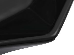 Umywalka vidaXL Umywalka, 41 x 36,5 x 12 cm, ceramiczna, czarna 5