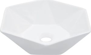 Umywalka vidaXL Umywalka, 41 x 36,5 x 12 cm, ceramiczna, biała 1