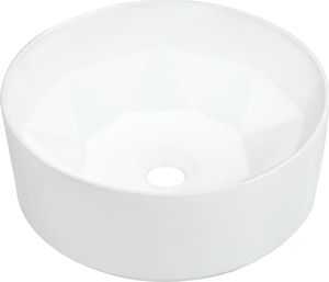 Umywalka vidaXL Umywalka, 36 x 14 cm, ceramiczna, biała 2