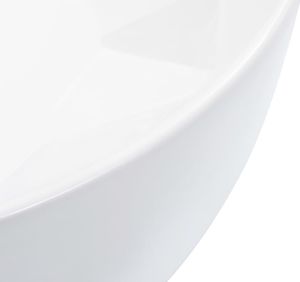 Umywalka vidaXL Umywalka, 36 x 14 cm, ceramiczna, biała 5