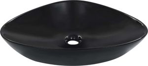 Umywalka vidaXL Umywalka, 58,5 x 39 x 14 cm, ceramiczna, czarna 1