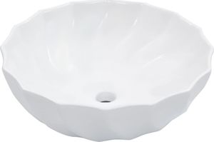 Umywalka vidaXL Umywalka, 46 x 17 cm, ceramiczna, biała 1