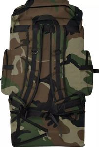 Plecak turystyczny vidaXL 91095 100 l Camo 5