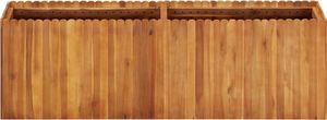 vidaXL Donica ogrodowa, 150x30x50 cm, lite drewno akacjowe 2