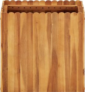 vidaXL Donica ogrodowa, 50x30x50 cm, lite drewno akacjowe 2