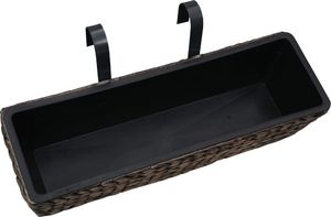 vidaXL Skrzynka ogrodowa brązowa 2 szt 4