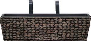 vidaXL Skrzynka ogrodowa brązowa 2 szt 6