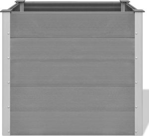 vidaXL Donica ogrodowa WPC 100x50x91 cm, szara 3