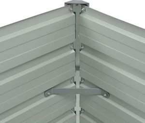 vidaXL Gabion ogrodowy z galwanizowanej stali, 100x40x45 cm 5