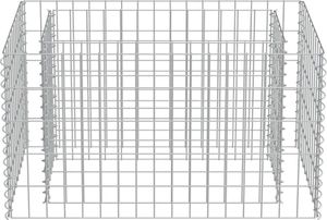 vidaXL Donica gabionowa z galwanizowanej stali, 90 x 50 x 50 cm 3
