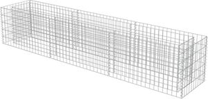 vidaXL Donica gabionowa z galwanizowanej stali, 270 x 50 x 50 cm 2