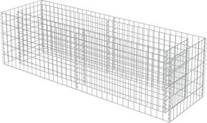 vidaXL Donica gabionowa z galwanizowanej stali, 180 x 50 x 50 cm 2