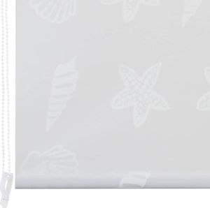 vidaXL Roleta prysznicowa Wzór w rozgwiazdy 100 cm x 240 cm 6