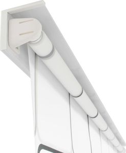 vidaXL Roleta prysznicowa Wzór w kwadraty 80 cm x 240 cm 5