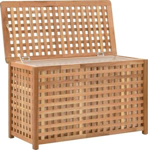 Kosz na pranie vidaXL brązowy (247602) 2