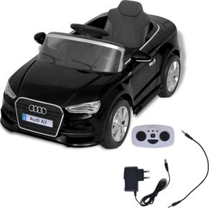 vidaXL Elektryczny samochód dla dzieci z pilotem Audi A3 czarne 3